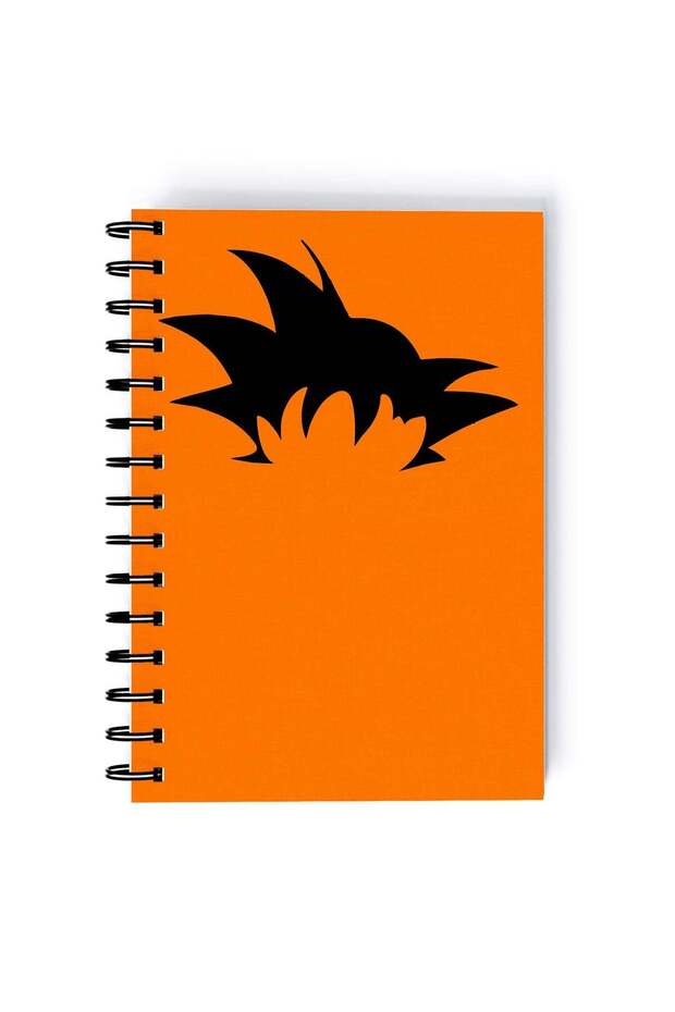 Spiral A5 Notebook Dragon Ball Z Orange Logo Japanese Animated Series Shonen Action Manga