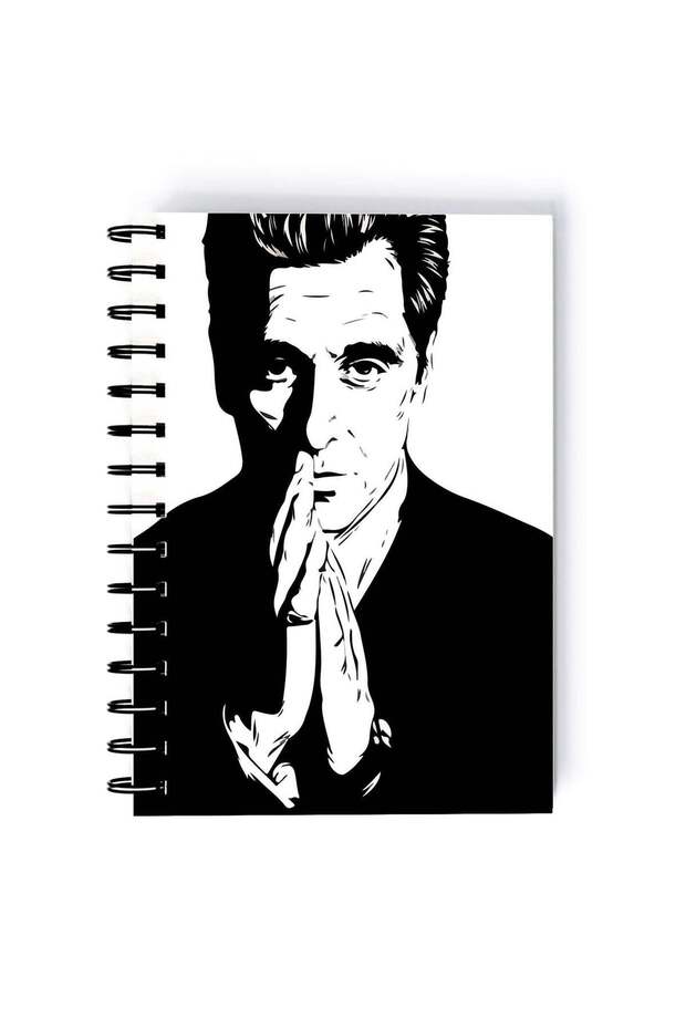 Spiral A5 Notebook The Godfather Al Pacino Don Michael Classic Movie Art The God Father