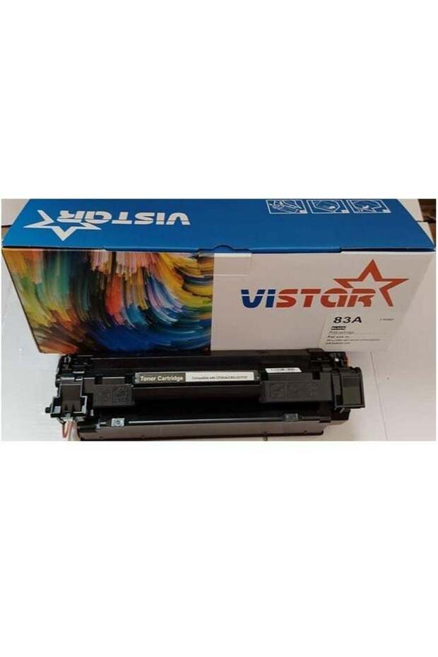 Vistar 83A Black Compatible Toner Cartridge Replacement for HP 83A CF283A to use with Hp Laserjet P