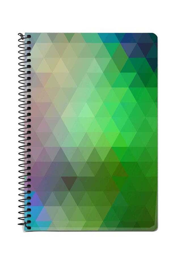 Orchid Prism A5 Spiral Notebook Multicolour