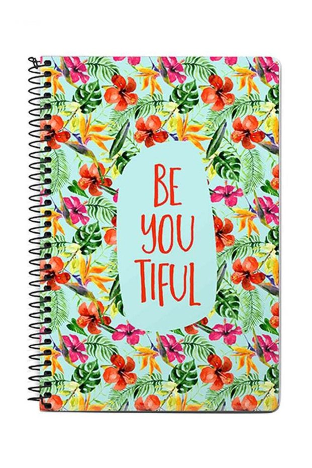 Be You Tiful A5 Spiral Notebook Multicolour