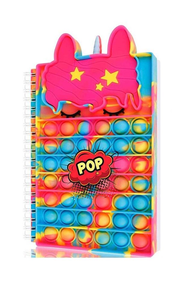 Pop Bubble Fidget Toy Notebook