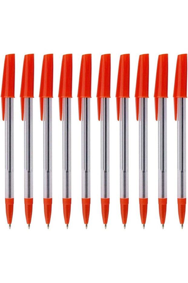 Red Ink Ballpoint Pens Pack of 36 Medium Point Ball Pen for Office, School and Business Supplies
