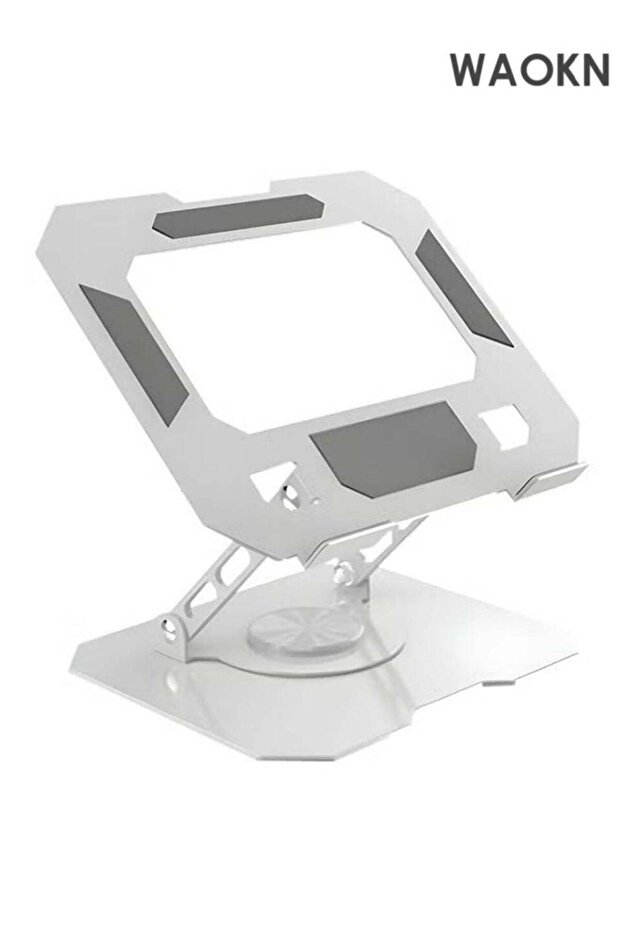 360° Rotatable Foldable Laptop Stand with Height Adjustment – Multi-Angle Adjustable Computer Stand