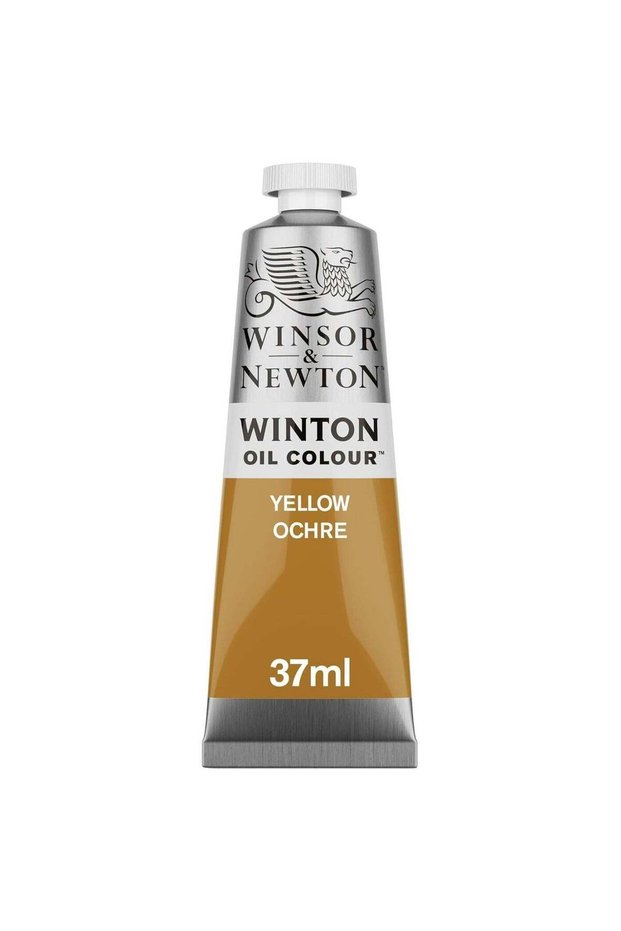 Winton Oil Colour Paint Tube 37ml Content Yellow Ochre