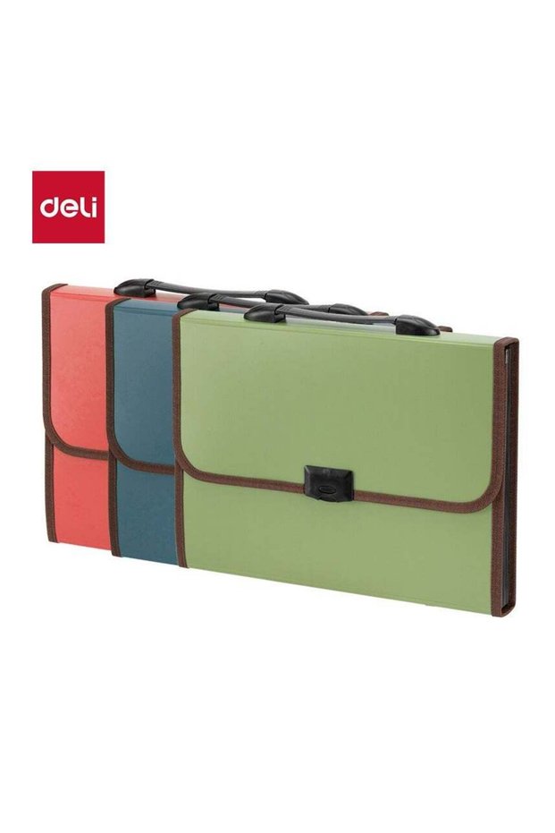 E5559 Expanding File - A4, 13 Pockets, Assorted Colors