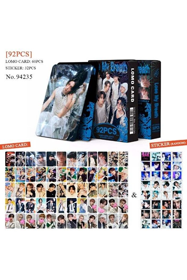 92 Lomo Card Star Photo Card Straykids New Song Lose My Breath Love Bean Support Cam