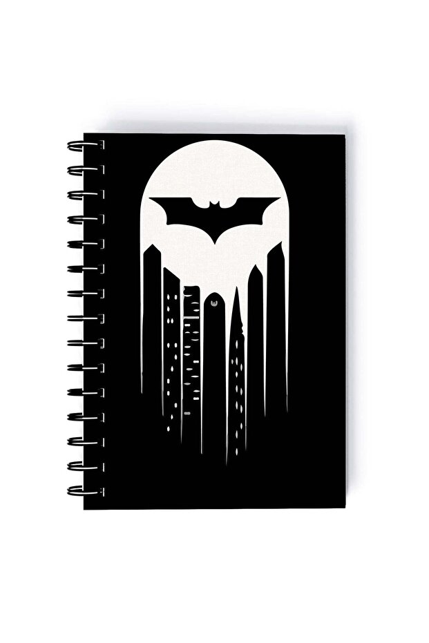 Spiral A5 Notebook Batman Retro Comic Bat Logo Retro Comic