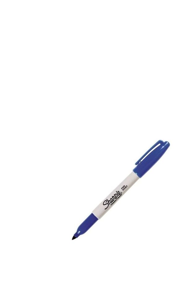 Sharpie 3-Piece Fine Tip Permanent Marker Blue Ink