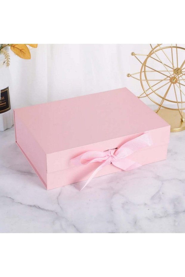 Magnetic Gift Box with Ribbon Closure Gift Packaging Box Storage Box Presentation Box with Lids Bir
