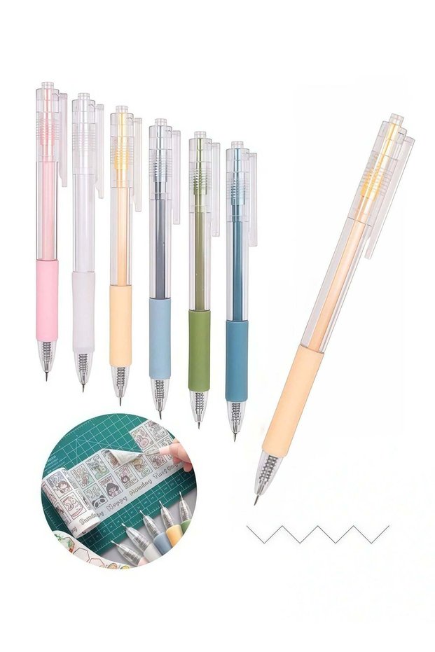Set of 3 Retractable Envelope Opening Pen – Ideal for Crafts and Creative Projects, Paper Cutting,
