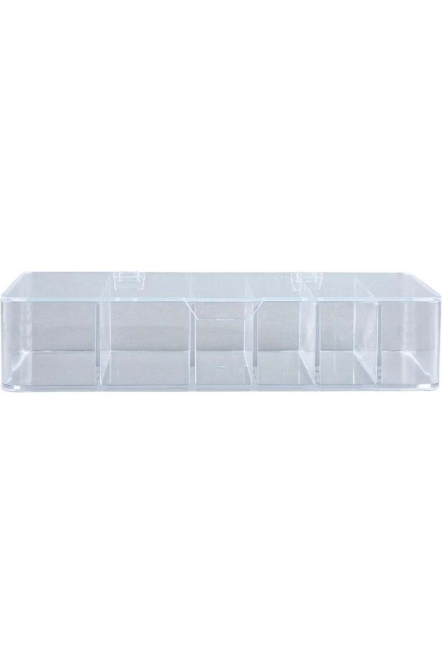 Daiso Clear Storage Case With Lid