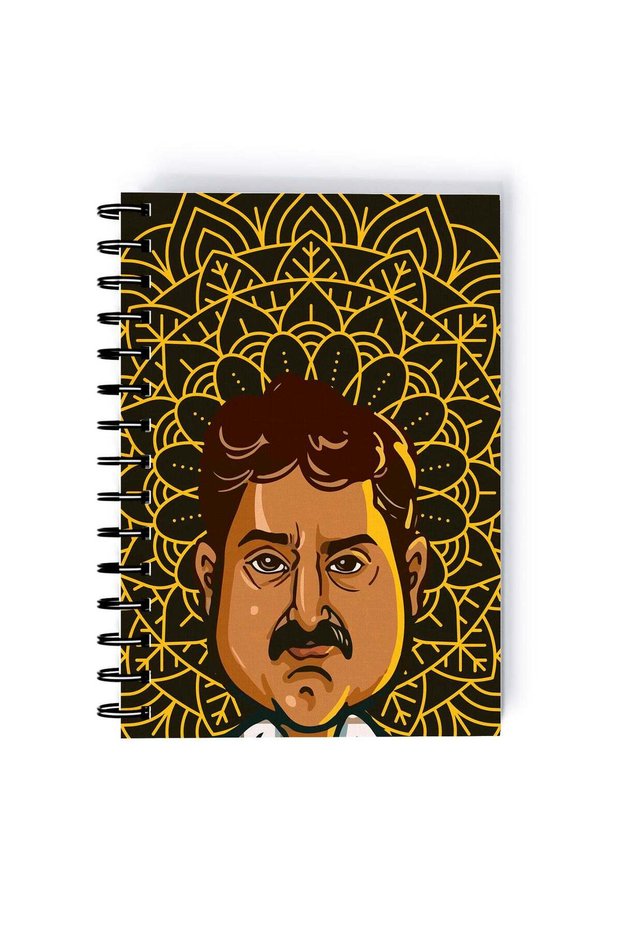 Spiral A4 Notebook Katekar Funny Sacred Games TV Series Netflix
