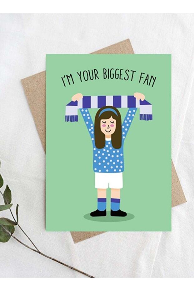 Biggest Fan, Greeting Card