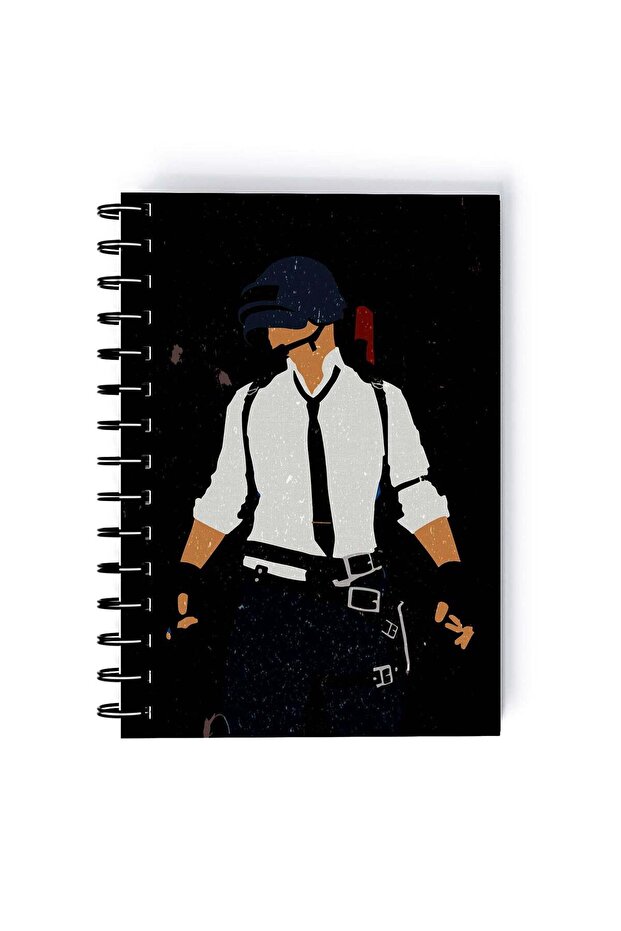 Spiral A5 Notebook PUBG For Gaming Fan Man Multicolor