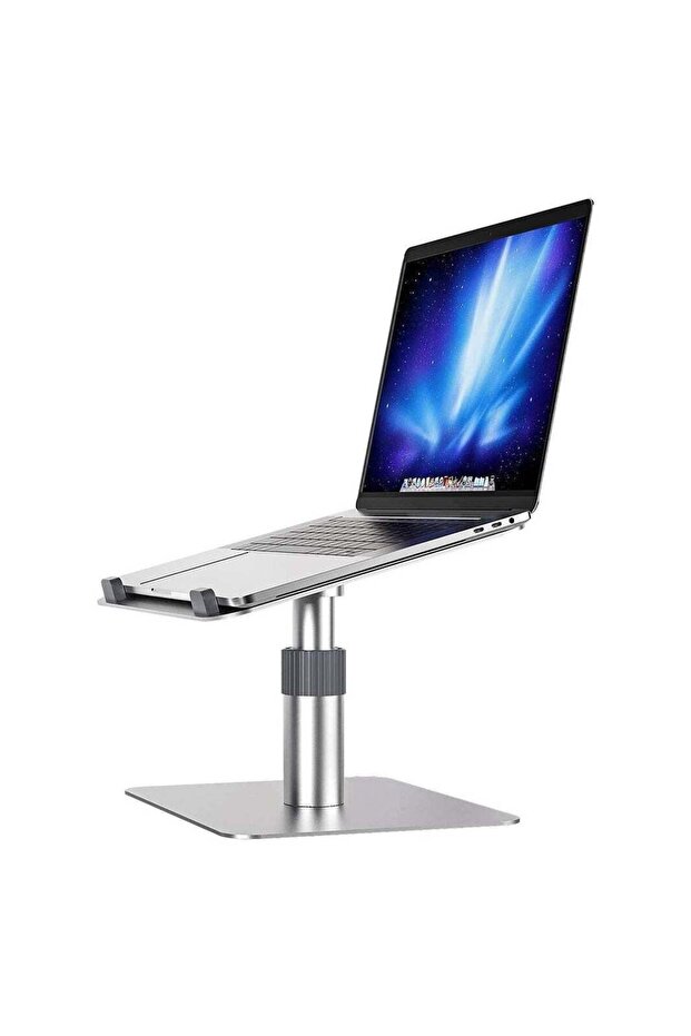 COOLBABY Aluminum Alloy Lifting Laptop Stand Height Adjustable Laptop Stand Ergonomic Design 15° Ti