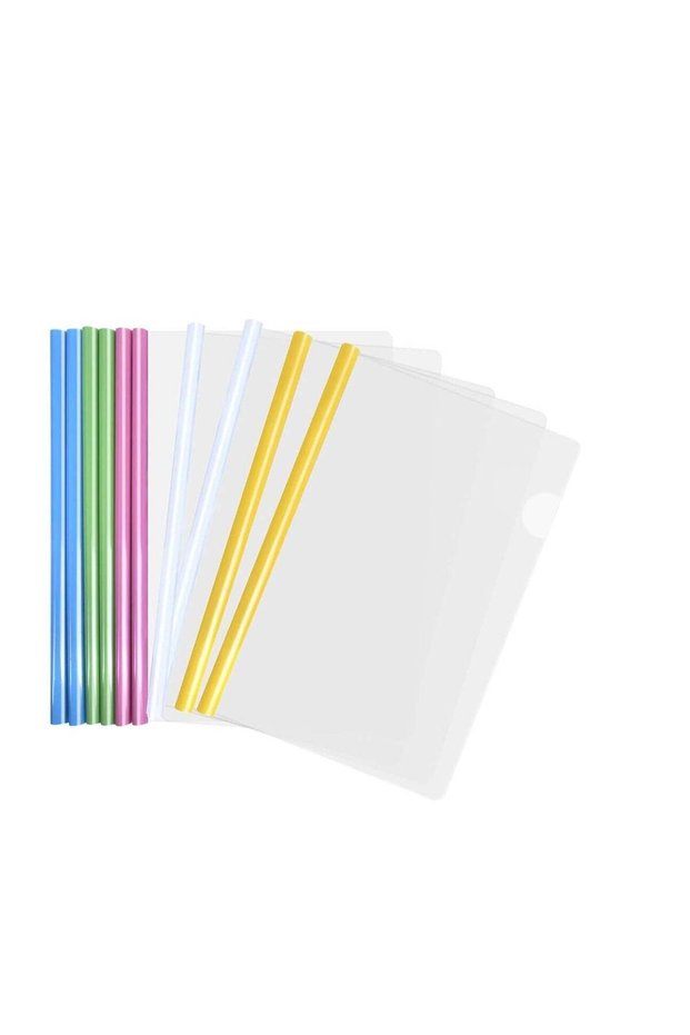 Sliding Bar A4 File Mix Color