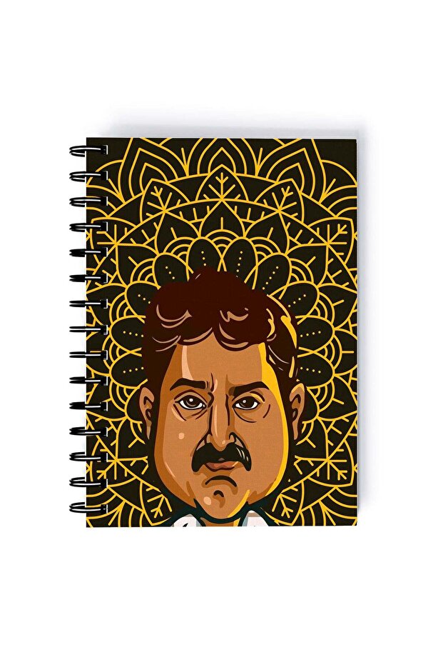 Spiral A5 Notebook Katekar Funny Sacred Games TV Series Netflix