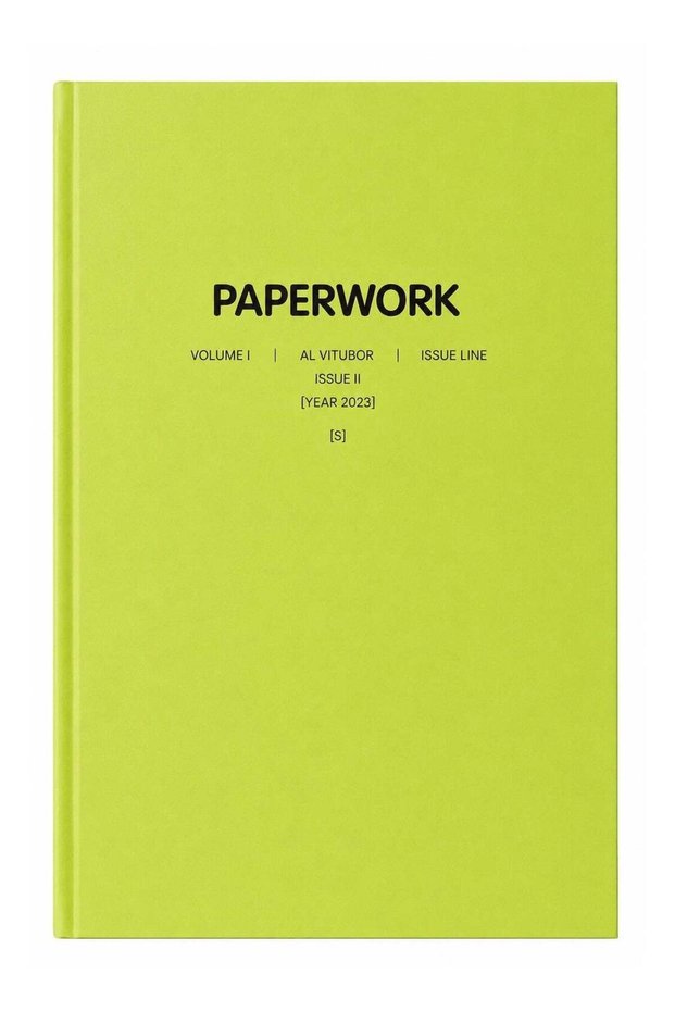 Layflat A4 Notebook 300 Pages Single LIne for School, Office & Daily Writing