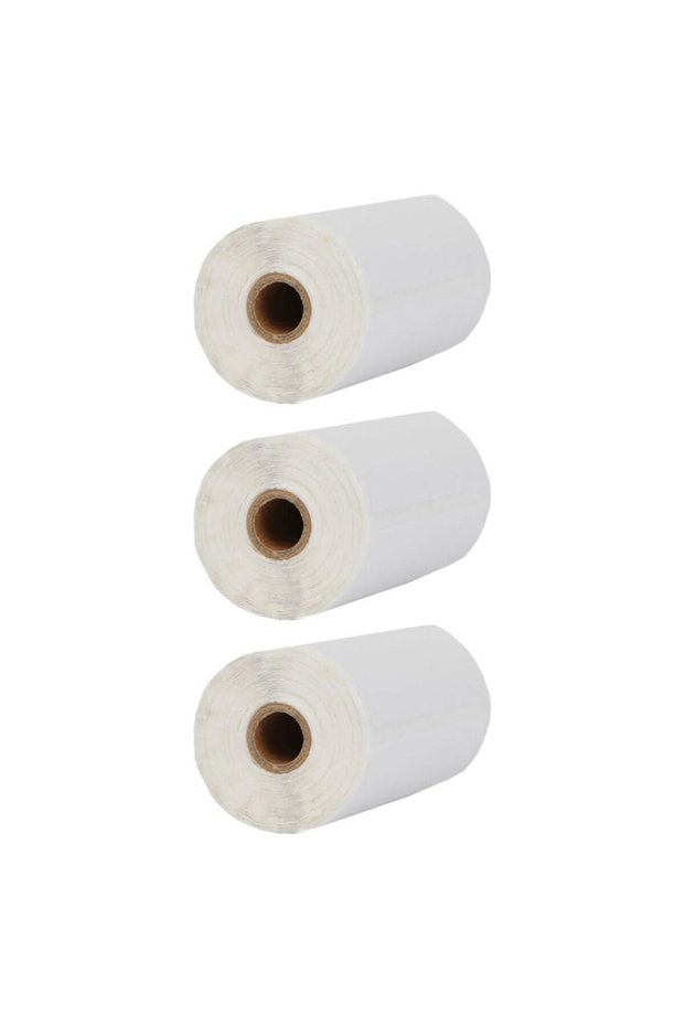 Bluetooth Printer Paper – 3 Rolls, 40x30mm, 300 Sheets per Roll, White, Thermal Paper for Mini Pock