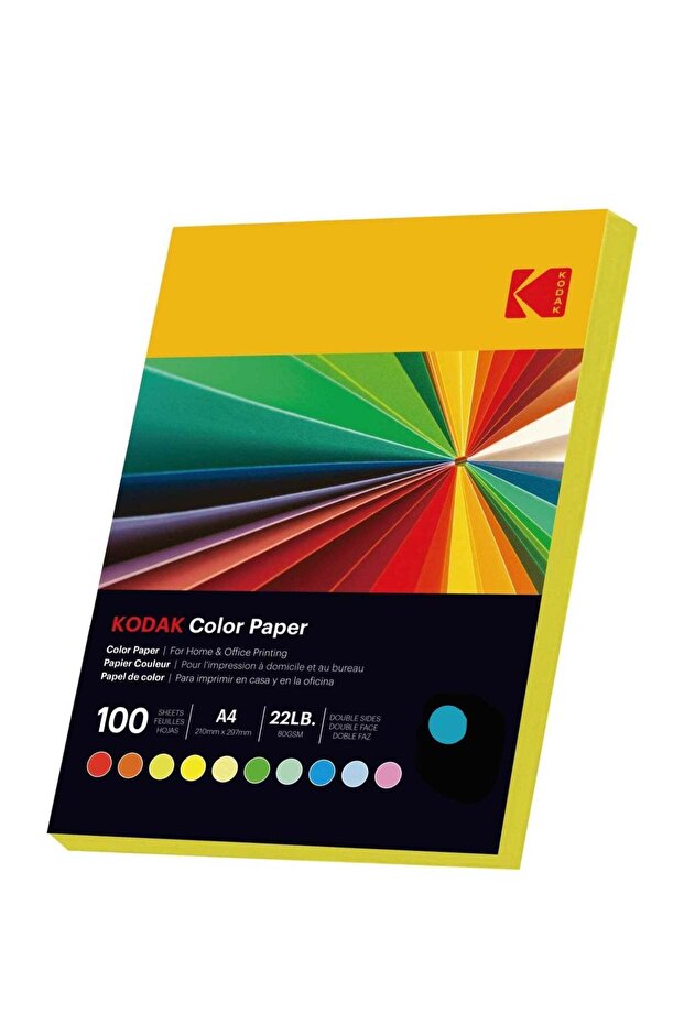 Color Paper Double Sides A4 (210x297mm) 100 Sheets 80 GSM LIGHT LIGHT BLUE