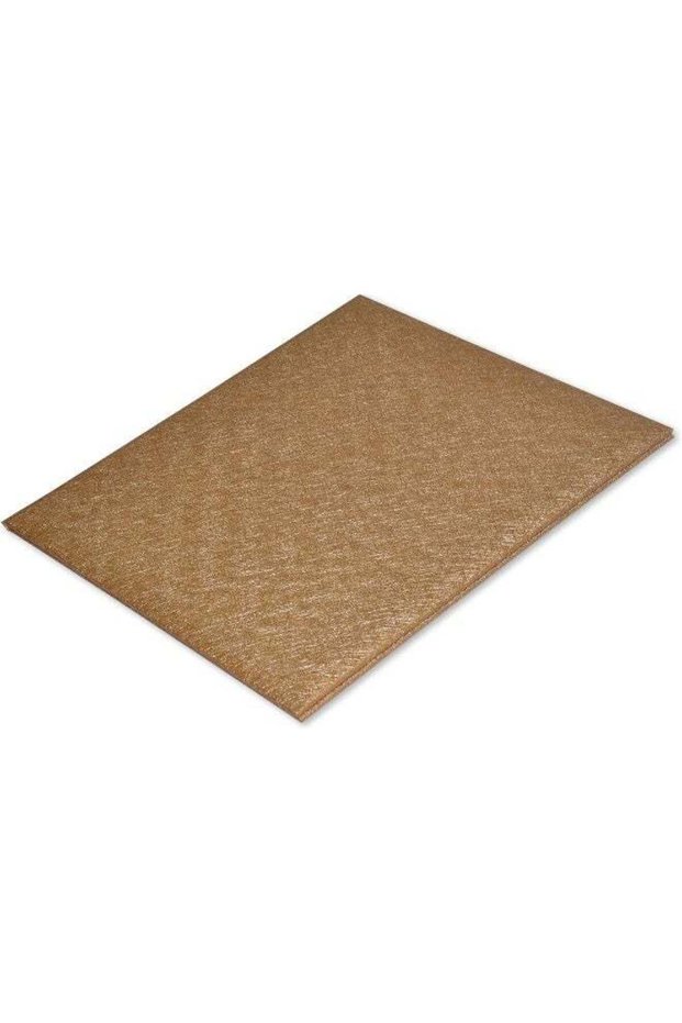 FIS® A4 Certificate Folder - Vinyl, Padded, Golden Brown Brown/Gold