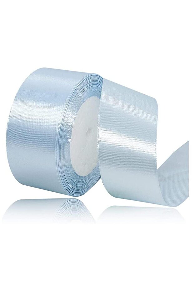 Powder Blue Satin Ribbon 38mm x 25yd Fabric Polyester Ribbon for Gift Wrapping Party Favors Wedding