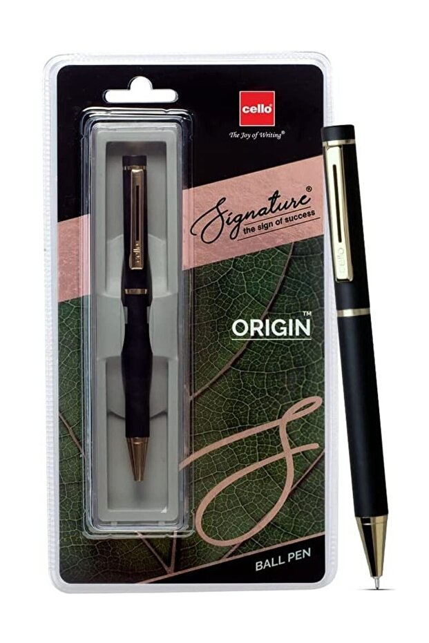 Signature Origin Premium Metal Ball Pen Blue Ink