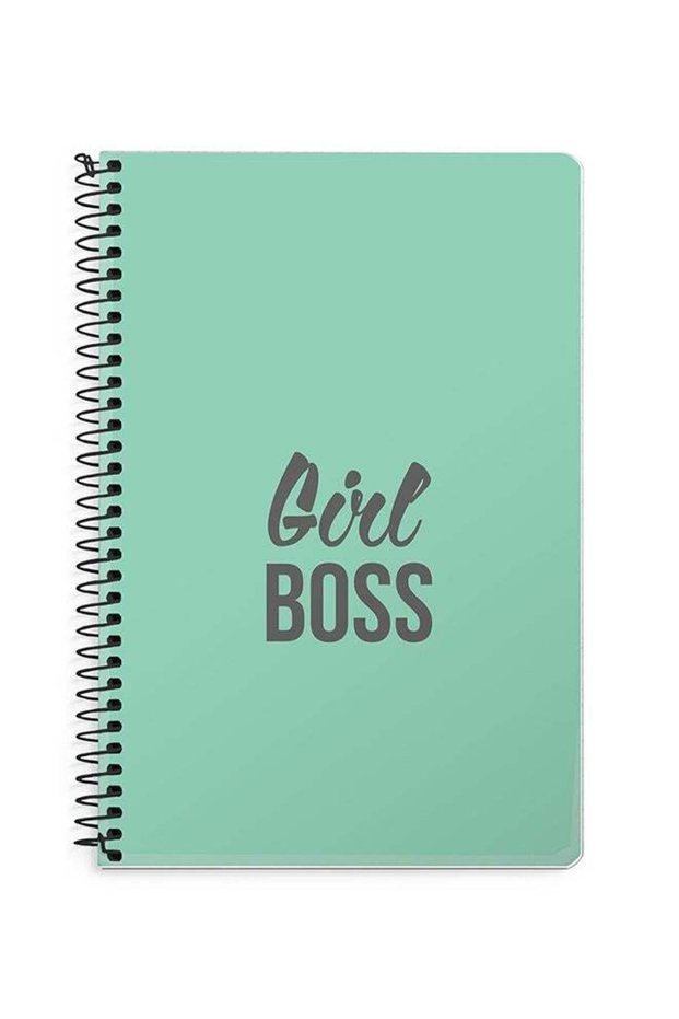 Designer A5 Spiral Notebook Memo Notepad Journal Turquoise