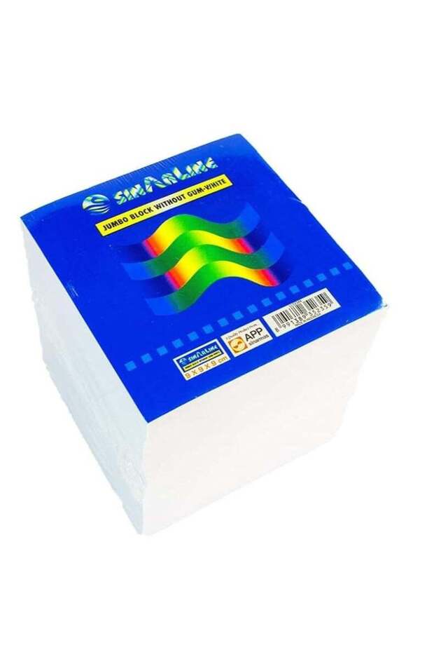 MEMO CUBE PAPER WHITE 90X90X90 MM LL02344(WITH OUT GUM)