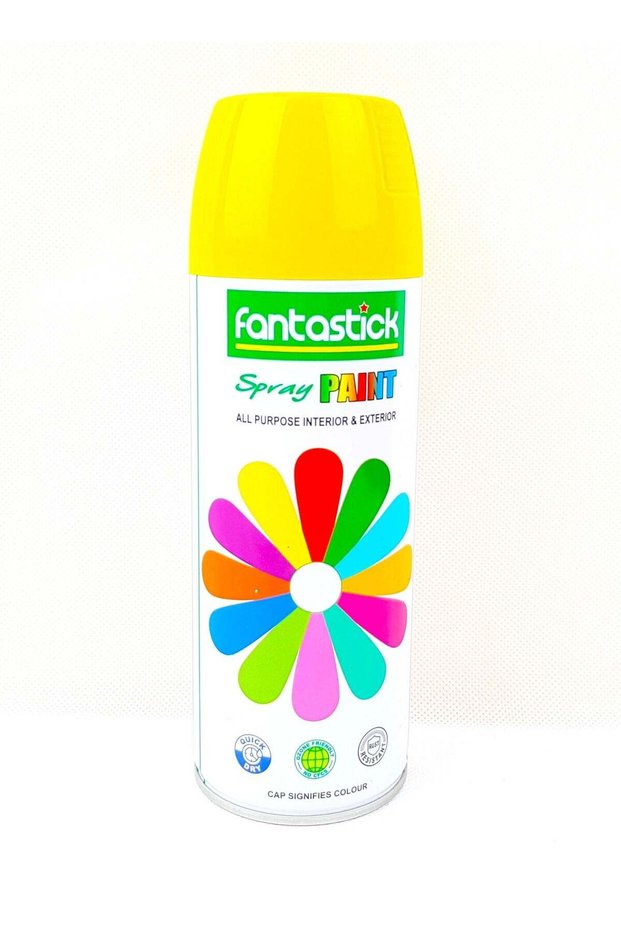 400ml All Purpose Spray Paint Yellow Color