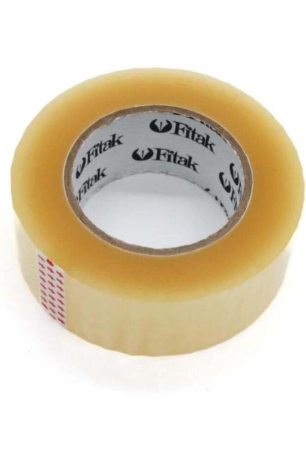 Fitak Transparent Packing Tape Roll, Strong Adhesive For Sealing, Packaging, And Shipping – Tear-Re