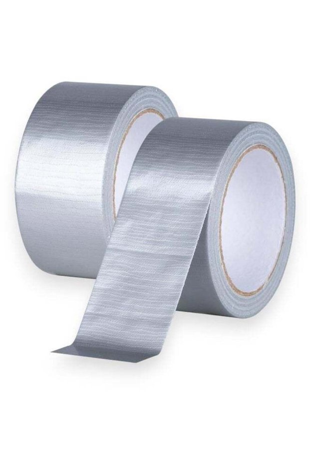 2 Rolls Duct Tape | 2 Inches X 30 Yards Strong Adhesive Silver Tape For Packing, Kitchen Home, Offi