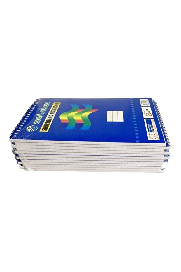 12-Piece Spiral Binding Shorthand Notebook Blue