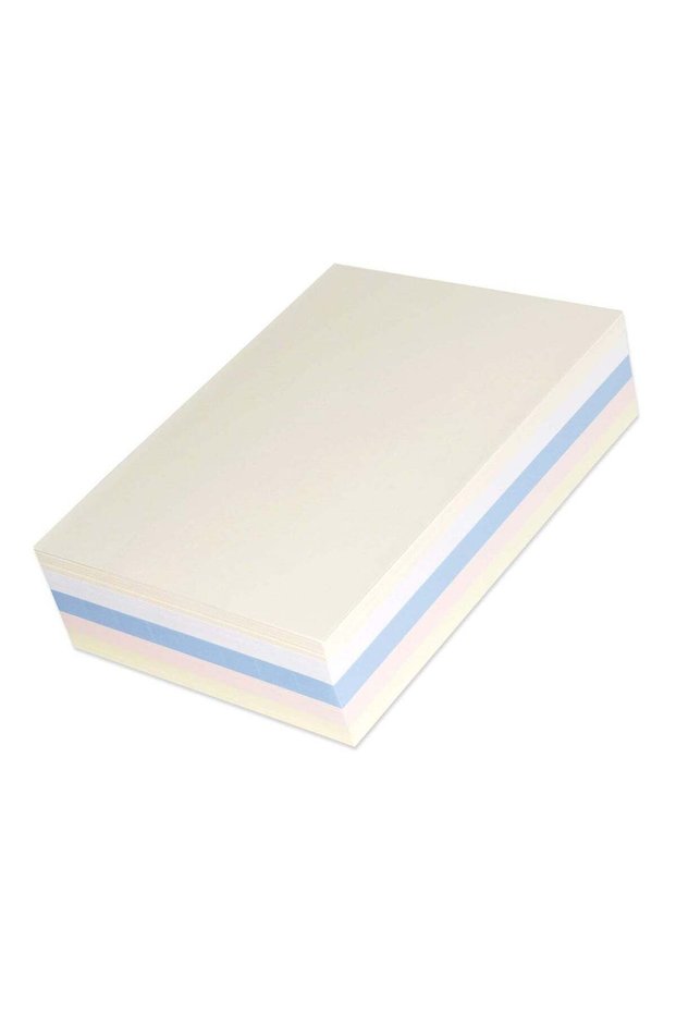 500-Sheets FIS A4 Executive Laid Paper 100gsm, Multicolor - FSPALD100ASST