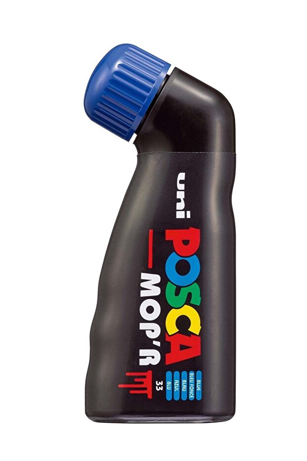 Mop'r Water Based Permanent Paint Marker Blue
