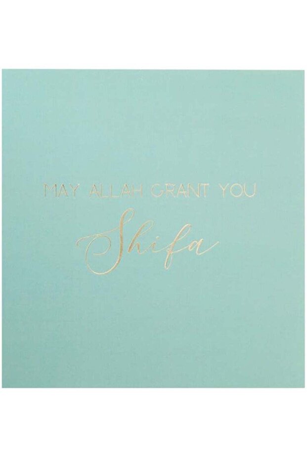 Luxury Foiled Greeting Card Shifa