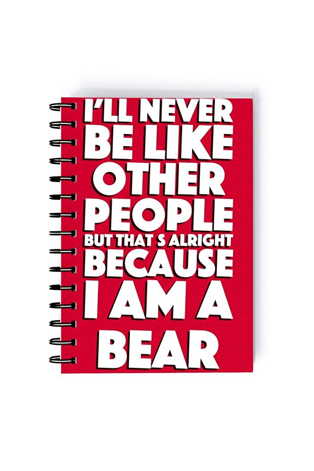 Spiral A5 Notebook Cute Quote from Classic Cartoon Kids Gift Paddington Quote