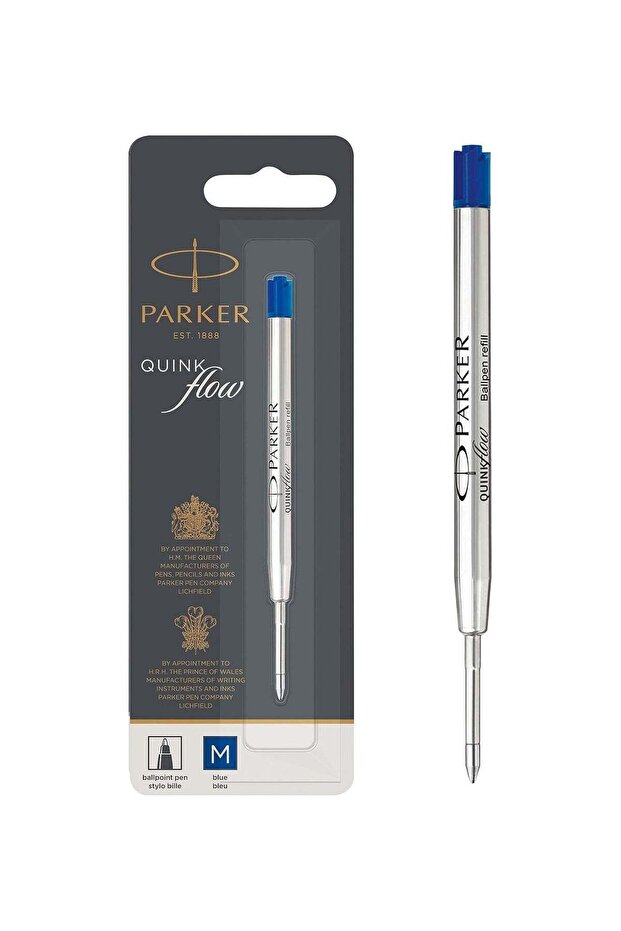 1-Piece Refill For Ballpoint Pens Medium Tip Blue