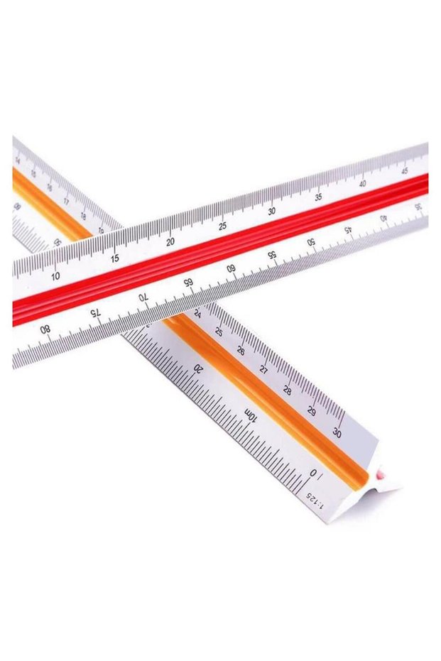 Architectural Scale Ruler, Triangular Ruler for Drafting Students Blueprint Engineers Architects Sc