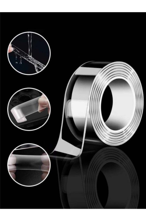 Heavy-Duty Double-Sided Nano Tape - 5 Meters, Reusable & Traceless for Home, Office, and DIY Projec