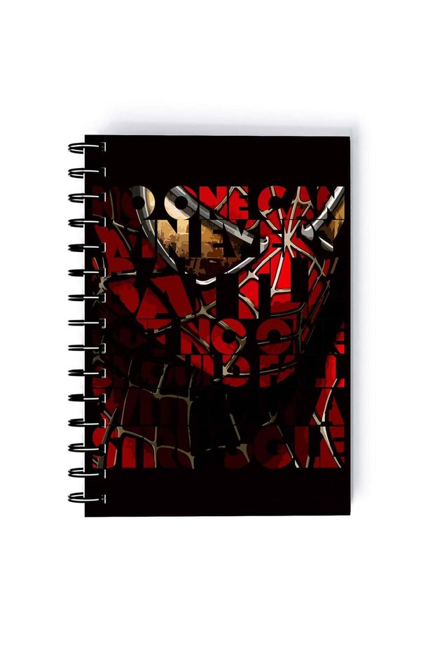 Spiral A4 Notebook Spider Man Avengers Peter Parker MCU Quote