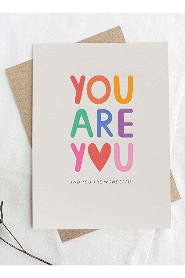 General / Positive Open Greeting Card