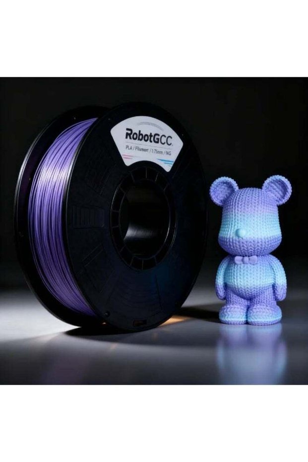 PLA Basic Bubble Purple 1.75mm 3D Printing Material 1KG Spool for FDM 3D Printing Smooth Extrusion
