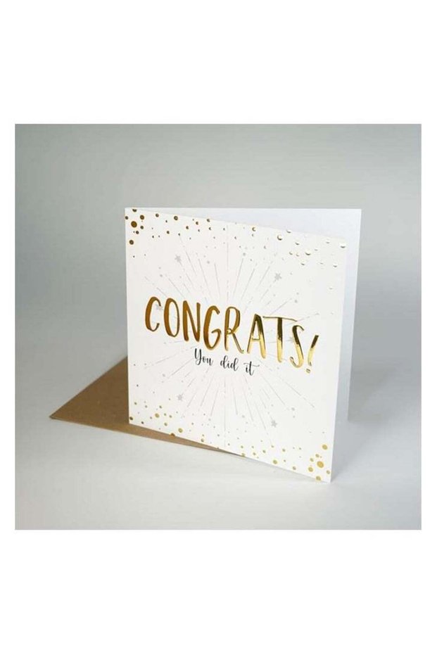 Congratulations Greeting Card - Congrats! You Did It - Designs to Express Your Heartfelt Sentiments