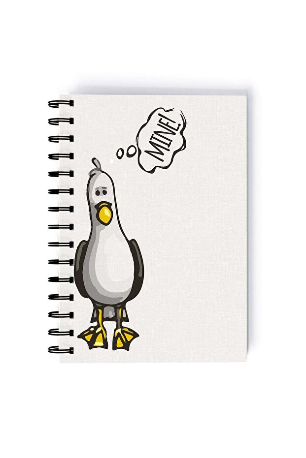 Finding Nemo Printed Spiral A4 Notebook Green/Orange