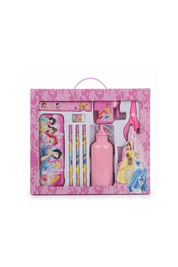 Princess Boxed Stationery Set for Kids with Pencil Case & School Supplies
