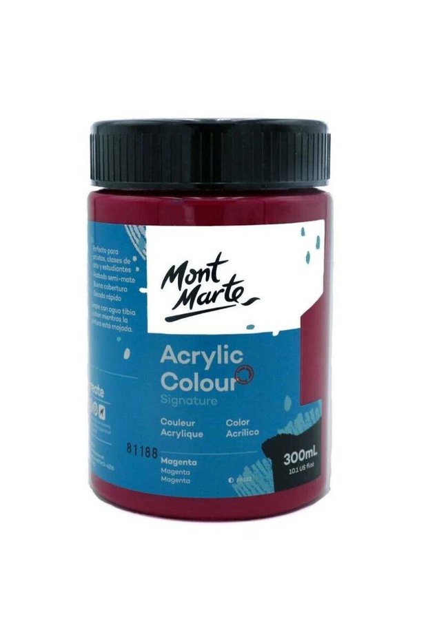 Signature Acrylic Colour 300ml Content Magenta
