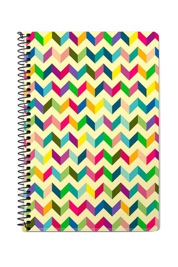 Happy Chevy A5 Spiral Notebook Multicolour