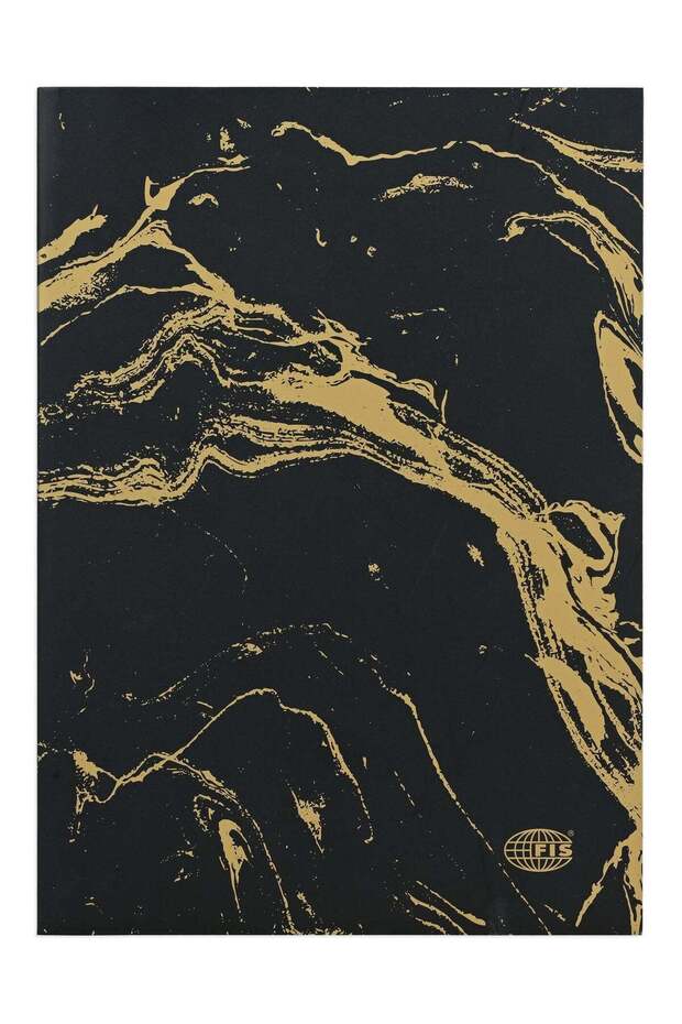 FIS® Notebook Soft Cover, A5 Size(14.8x21cm), 2 Quire, 192 Pages, 96 Sheets, Single Line Ruling, Go